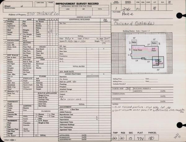 Chelan County Assessor Property Details 45 KINZEL JEFFREY